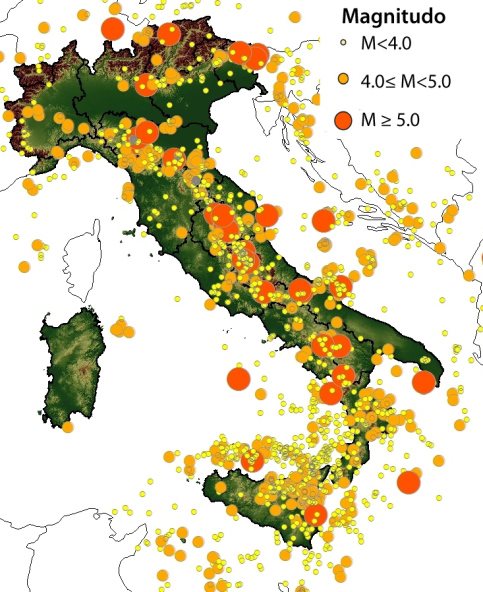 Sismi ultimi 30 anni